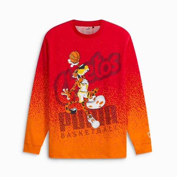Puma Hoops x Cheetos Long Sleeve Top - Picture 1 of 1